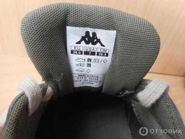 Отзыв о Кроссовки женские Kappa | Модель Authentic Run - проверка ...