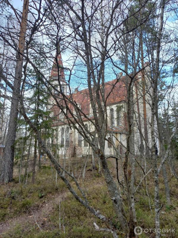 Финская кирха в Лумиваара (Россия, Карелия) фото