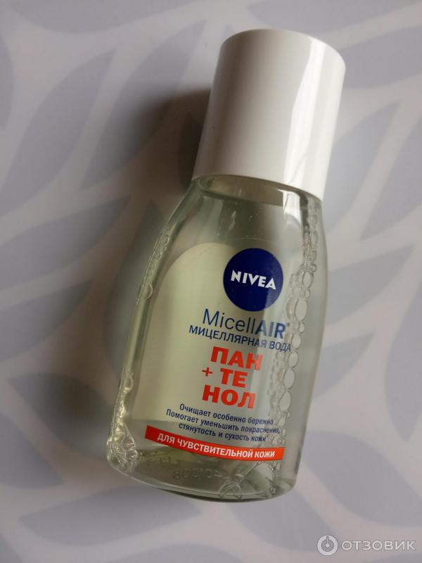 Отзыв о Мицеллярная вода Nivea MicellAir "Пантенол" | Хорошо убирает ...