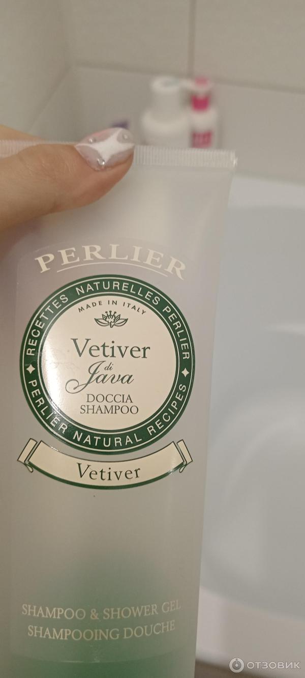 Шампунь и гель для душа Perlier Vetiver фото