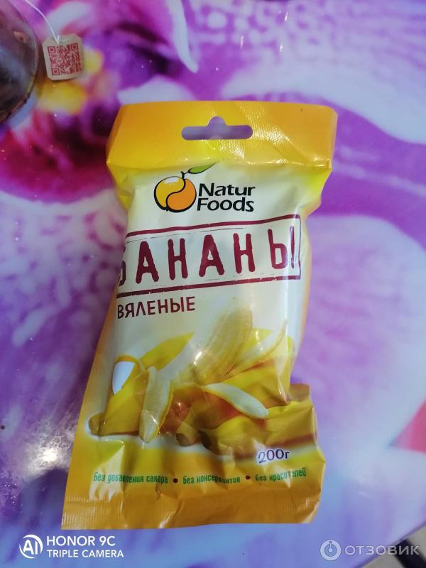 Бананы вяленые Natur Foods фото