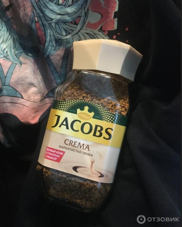 Кофе растворимый сублимированный Jacobs Crema фото