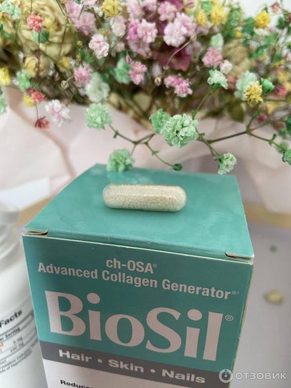 БАД Natural Factors BioSil для улучшения выработки коллагена фото