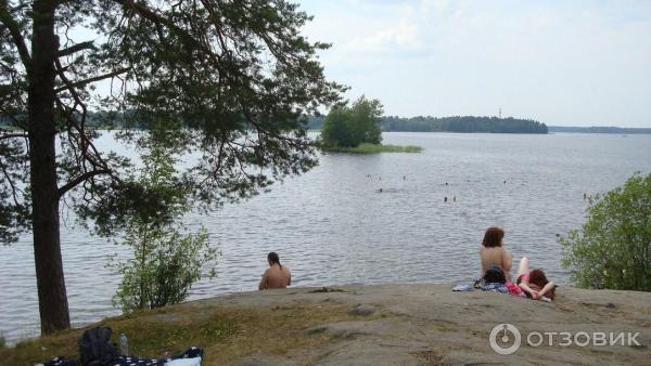 Озеро Вуокса (Россия, Приозерск) фото