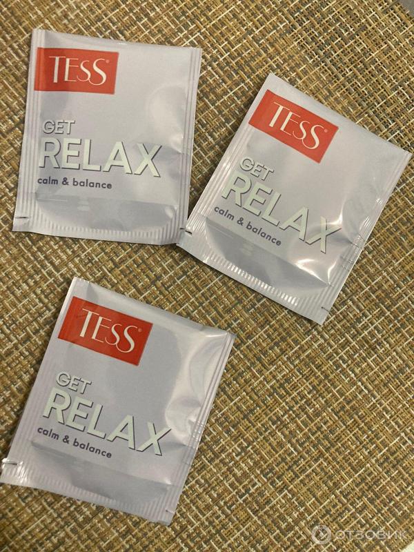 Пакетики чая TESS GET RELAX