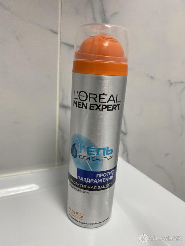 Гель для бритья L39Oreal Men Expert против раздражений фото