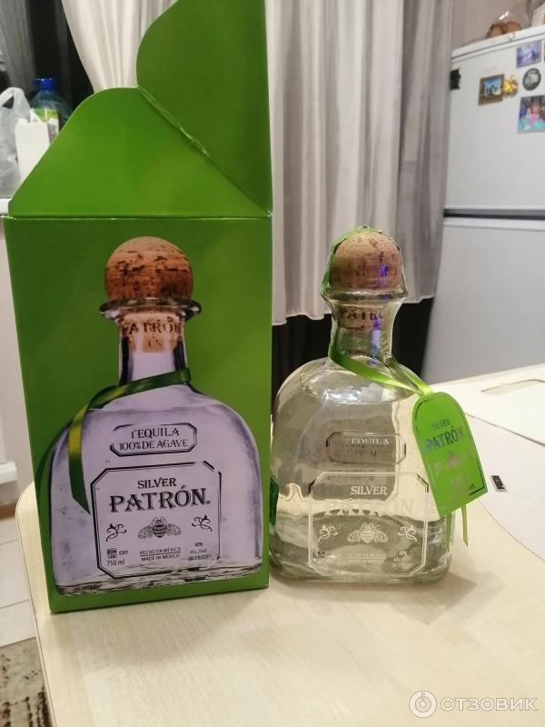 Текила Patron Silver фото