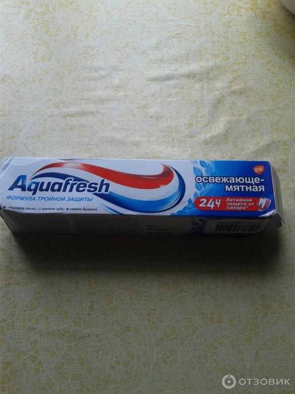 Зубная паста Aquafresh освежающе-мятная