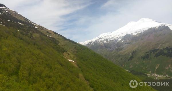 Канатная дорога на горе Чегет (Россия, Кабардино-Балкария) фото