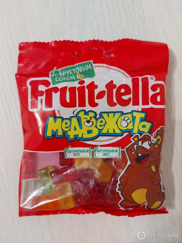 Отзыв о Мармелад Fruittella "Медвежата" | Вкусный, но чуточку помягче бы...