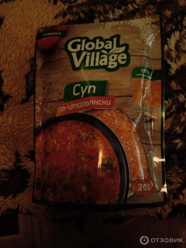 Отзыв о Смесь Global Village "Суп по-итальянски" | Неплохой