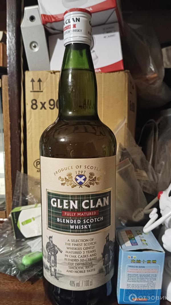 Отзыв о Виски шотландский купажированный Glen Turner Distillery "Glen ...