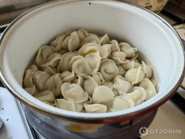 Отзыв о Пельмени Цезарь "Отборные" из свежего мяса | Пельмени-малышки ...