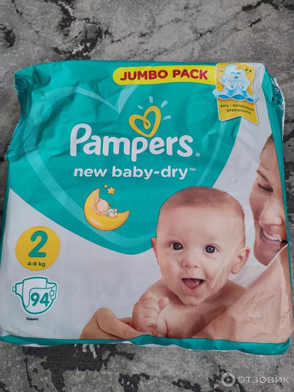 Подгузники Pampers New Baby-Dry фото