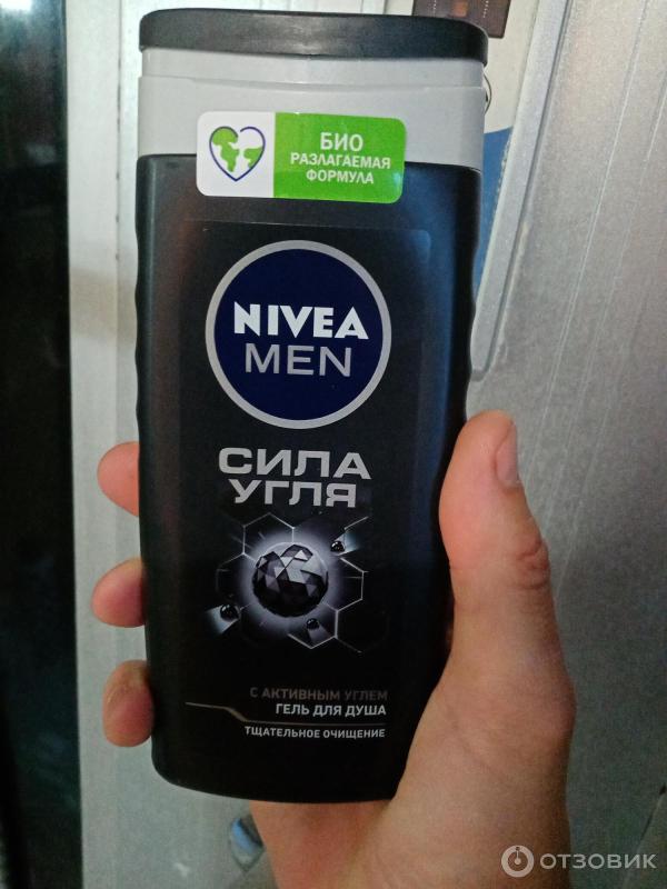 Гель для душа Nivea Men Сила угля фото