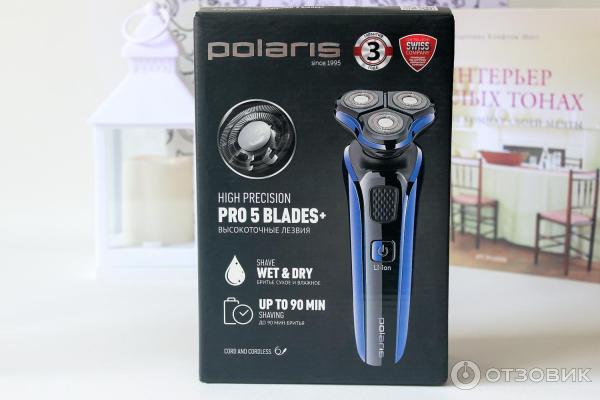 Отзыв о Электрическая бритва Polaris PMR 0309RC PRO 5 BLADES+ | Бреет ...