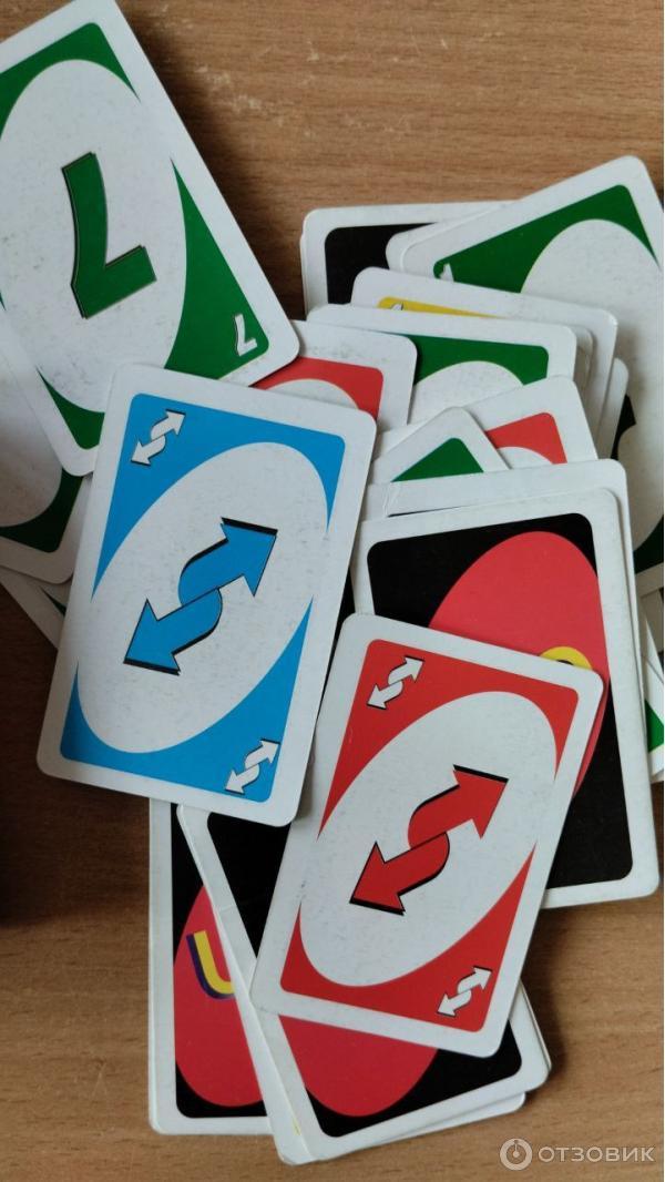 Настольная карточная игра UNO фото