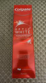 Зубная паста COLGATE Optic White Мгновенный, 75мл