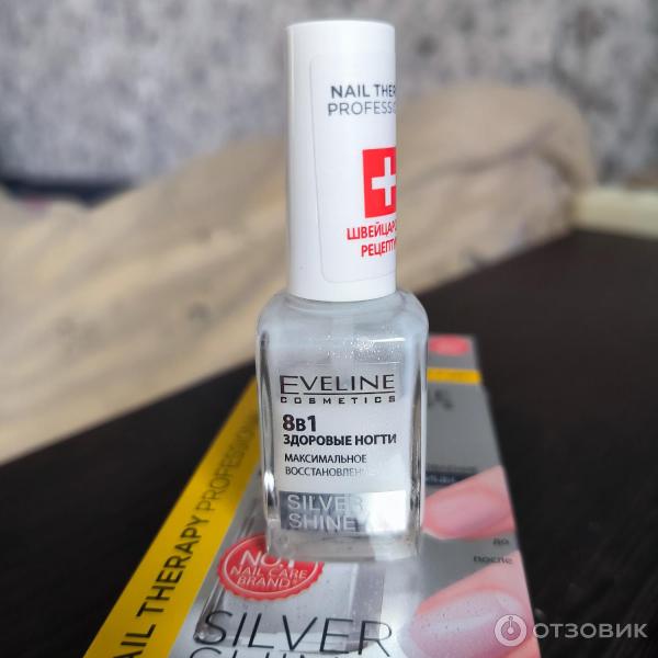 Отзыв о Лак для ногтей Eveline 8 в 1 здоровые ногти максимальное ...