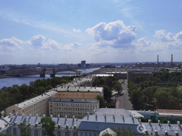 Смотровая площадка на звоннице Смольного собора (Россия, Санкт-Петербург) фото