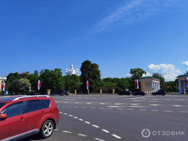 Смотровая площадка на звоннице Смольного собора (Россия, Санкт-Петербург) фото