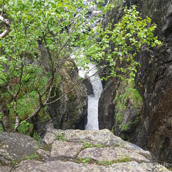 Водопад Чертова мельница (Россия, Домбай) фото