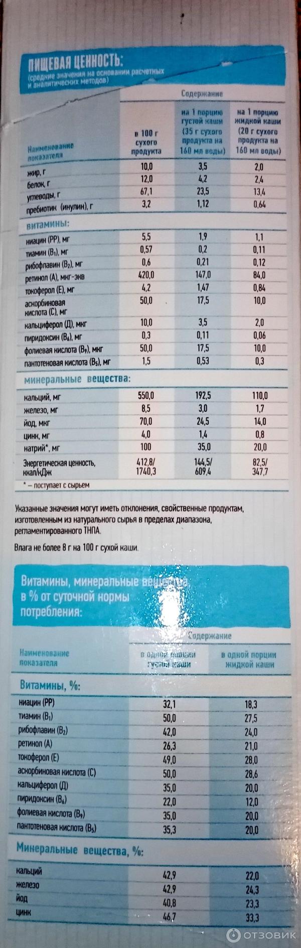 Каша молочная быстрорастворимая Беллакт рисовая фото