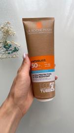 Солнцезащитное увлажняющее молочко для лица и тела La Roche-Posay Anthelios SPF 50 фото