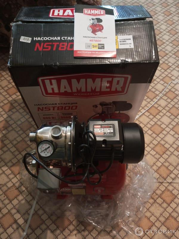 Отзыв о Насосная станция Hammer NST 800 | Это моя первая станция ...