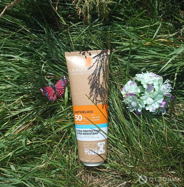 Солнцезащитное увлажняющее молочко для лица и тела La Roche-Posay Anthelios SPF 50 фото