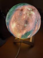Светильник 3D Print Moon Lamp "Луна" фото