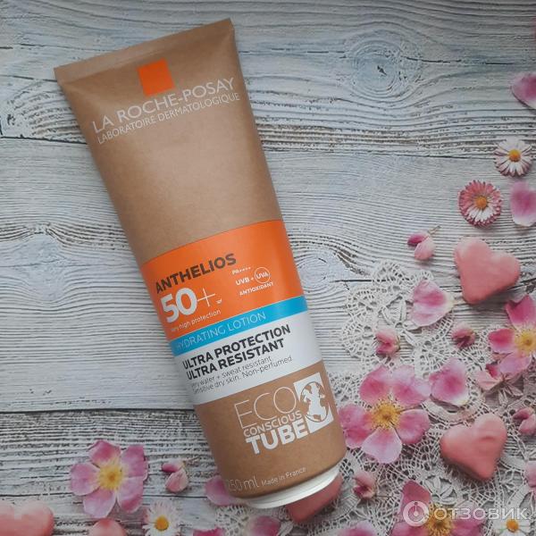 Солнцезащитное увлажняющее молочко для лица и тела La Roche-Posay Anthelios SPF 50 фото