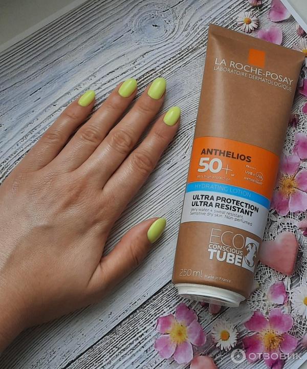 Солнцезащитное увлажняющее молочко для лица и тела La Roche-Posay Anthelios SPF 50 фото