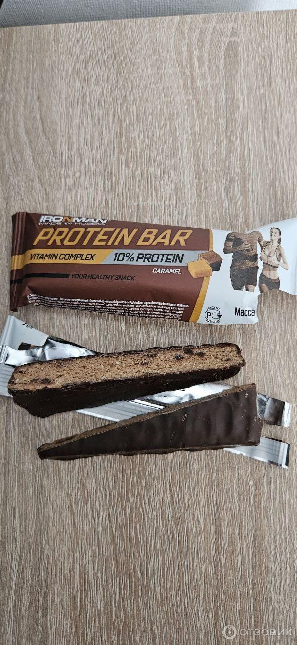 Батончик Protein bar Карамель