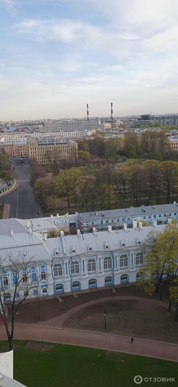 Смотровая площадка на звоннице Смольного собора (Россия, Санкт-Петербург) фото