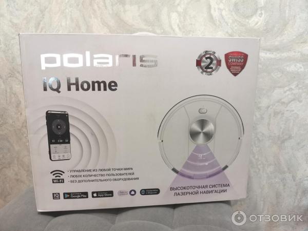 Робот-пылесос Polaris PVCR 3900 IQ Home Panorama Aqua фото