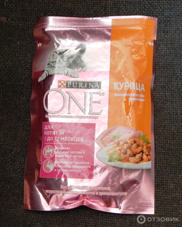 Корм для котят Purina One