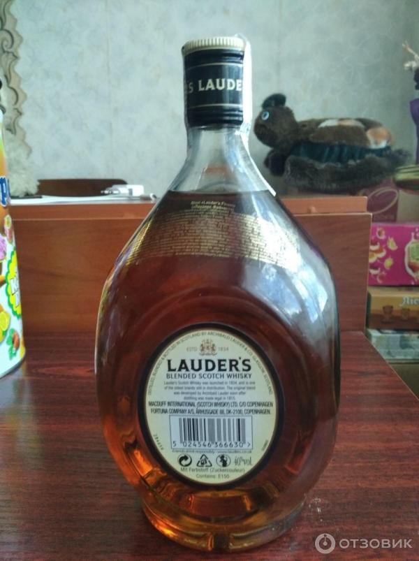 Шотландский виски Lauder39s фото