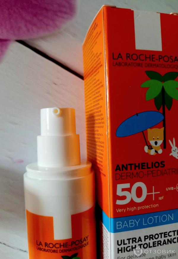 Молочко для младенцев и детей La Roche-Posay Anthelios SPF 50 фото