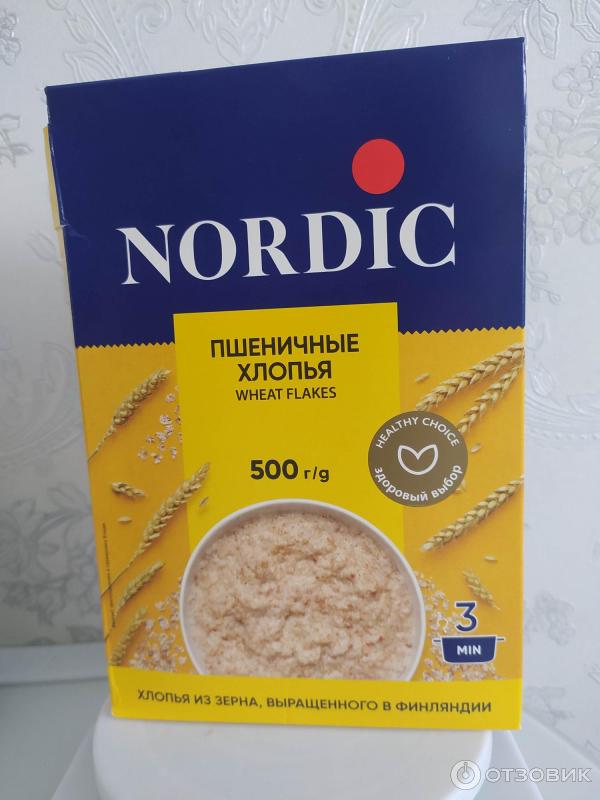 Отзыв о Хлопья пшеничные Nordic | Хорошие хлопья