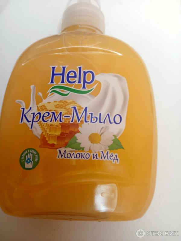 Крем-мыло Help Молоко и мед фото