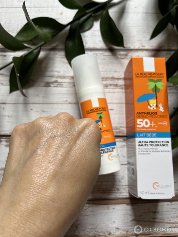 Молочко для младенцев и детей La Roche-Posay Anthelios SPF 50 фото