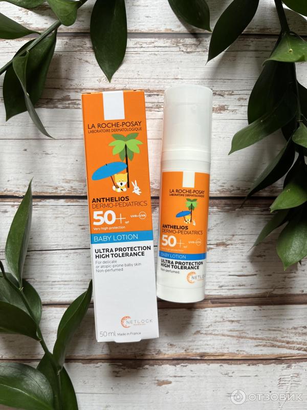 Молочко для младенцев и детей La Roche-Posay Anthelios SPF 50 фото