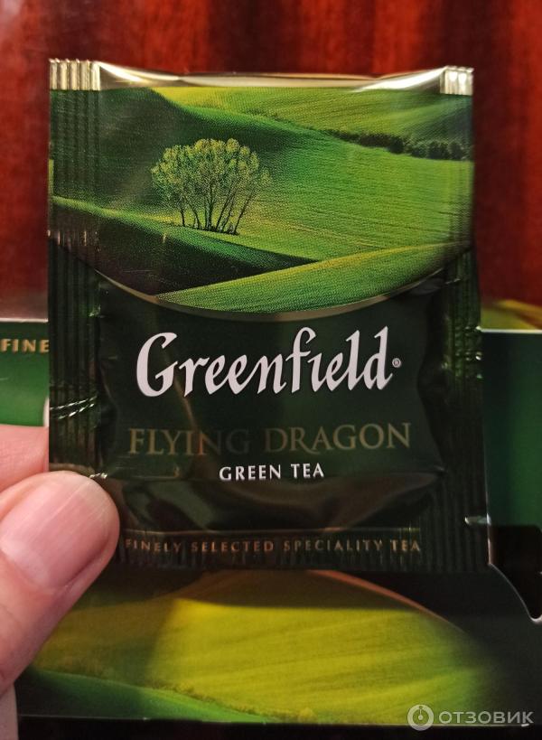 Китайский зеленый чай Greenfield Flying Dragon фото