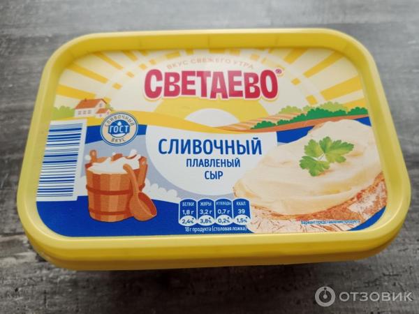 Светаево сыр плавленный