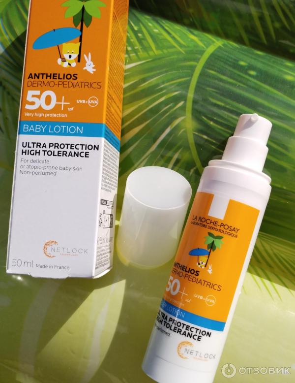 Молочко для младенцев и детей La Roche-Posay Anthelios SPF 50 фото