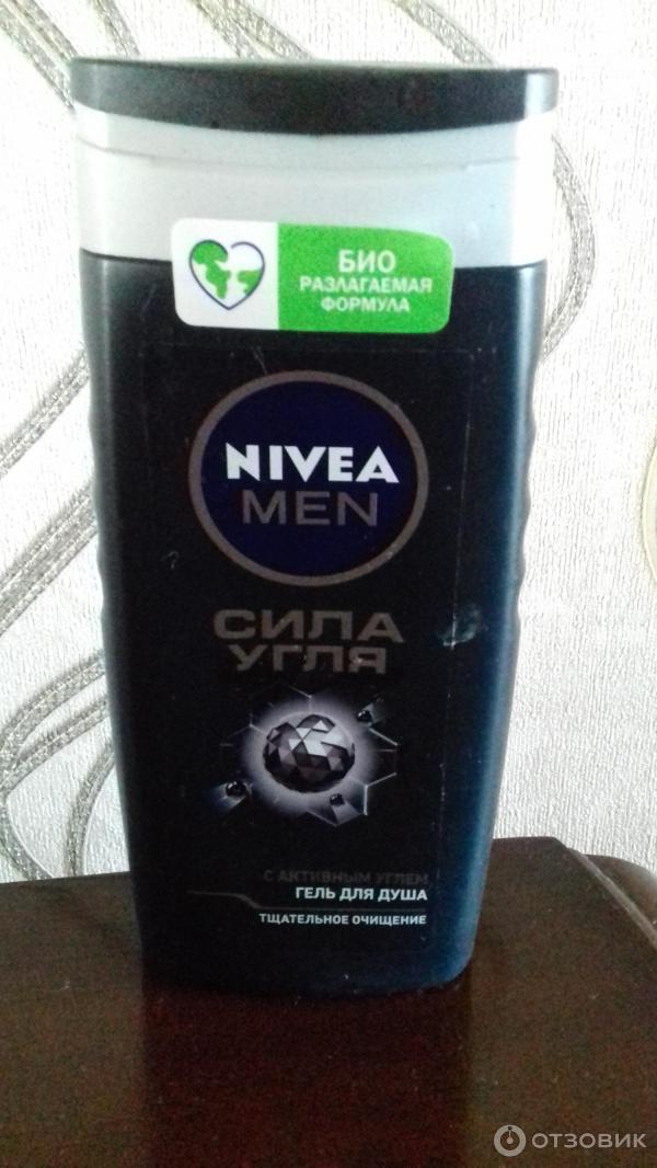 Гель для душа Nivea Men Сила угля фото