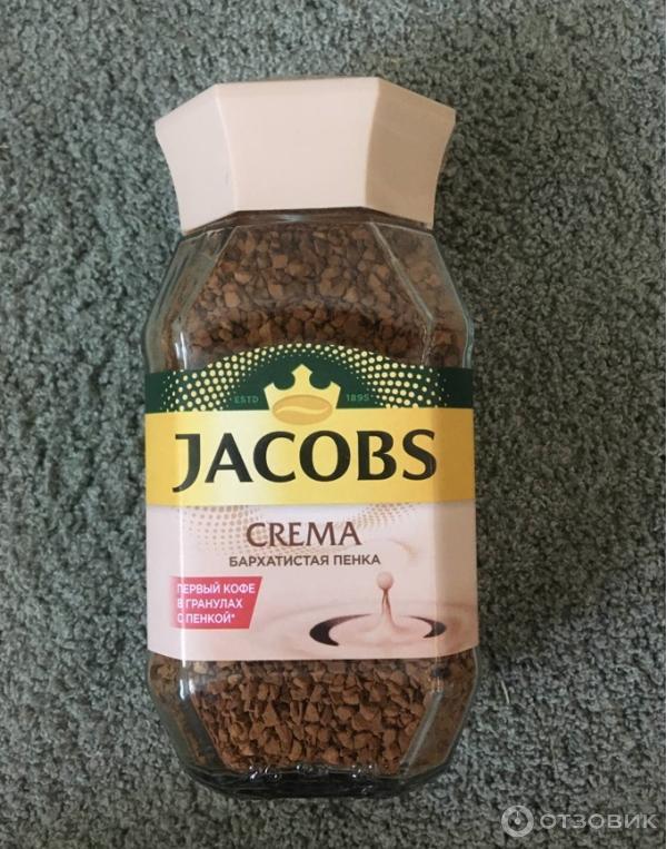 Кофе растворимый сублимированный Jacobs Crema фото