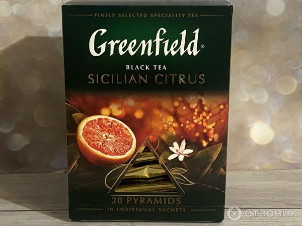 Черный чай Greenfield Sicilian Citrus фото