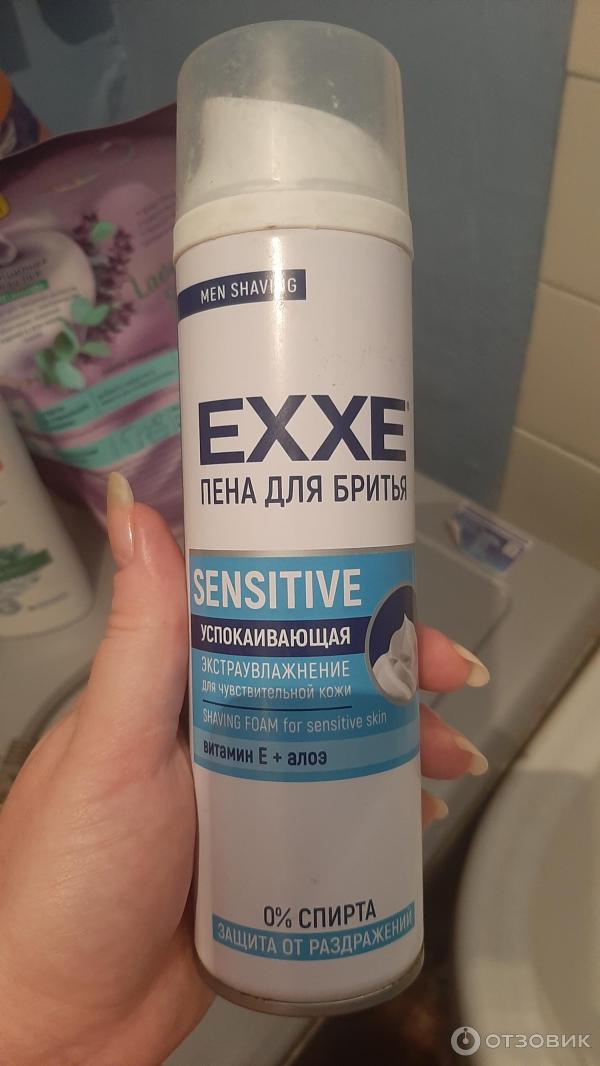 Пена для бритья EXXE Sensitive фото